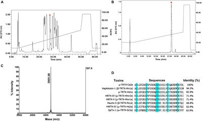 Discovery of a Novel Nav1.7 Inhibitor From Cyriopagopus albostriatus Venom With Potent Analgesic Efficacy